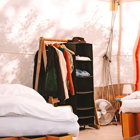 Glamping Camp Mit Komfortzelten In Losheim Am See Villa Exterior photo